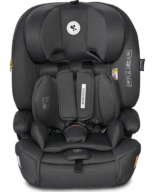 Автокрісло Lorelli Benevento Isofix 9-36 кг Black Jasper