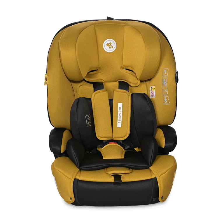 Автокрісло Lorelli Benevento Isofix 9-36 кг Lemon Curry