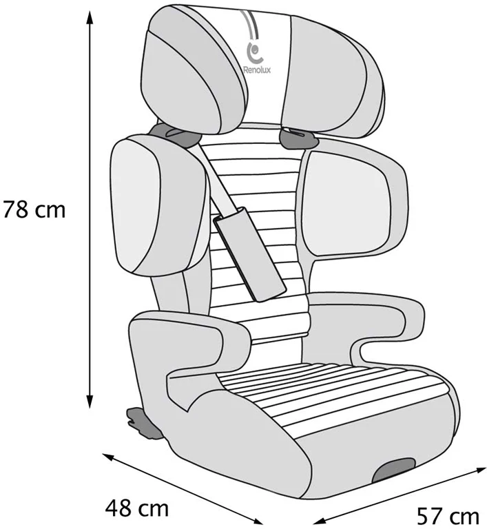 Автокрісло Renolux Renofix² i-Size Passion