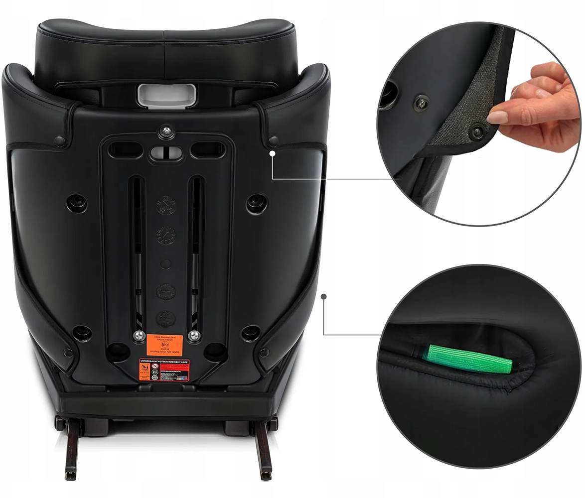 Автокресло Traveller Ezio 2 в 1 Black 100-150 см