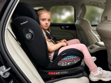 Автокресло VELANO Aura 360° i-Size 40–150 см, ISOFIX, black