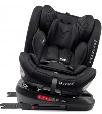 Автокресло VELANO Aura 360° i-Size 40–150 см, ISOFIX, black