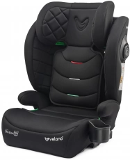 Автокресло VELANO Forza 2 в 1 i-Size 100–150 см, ISOFIX, black