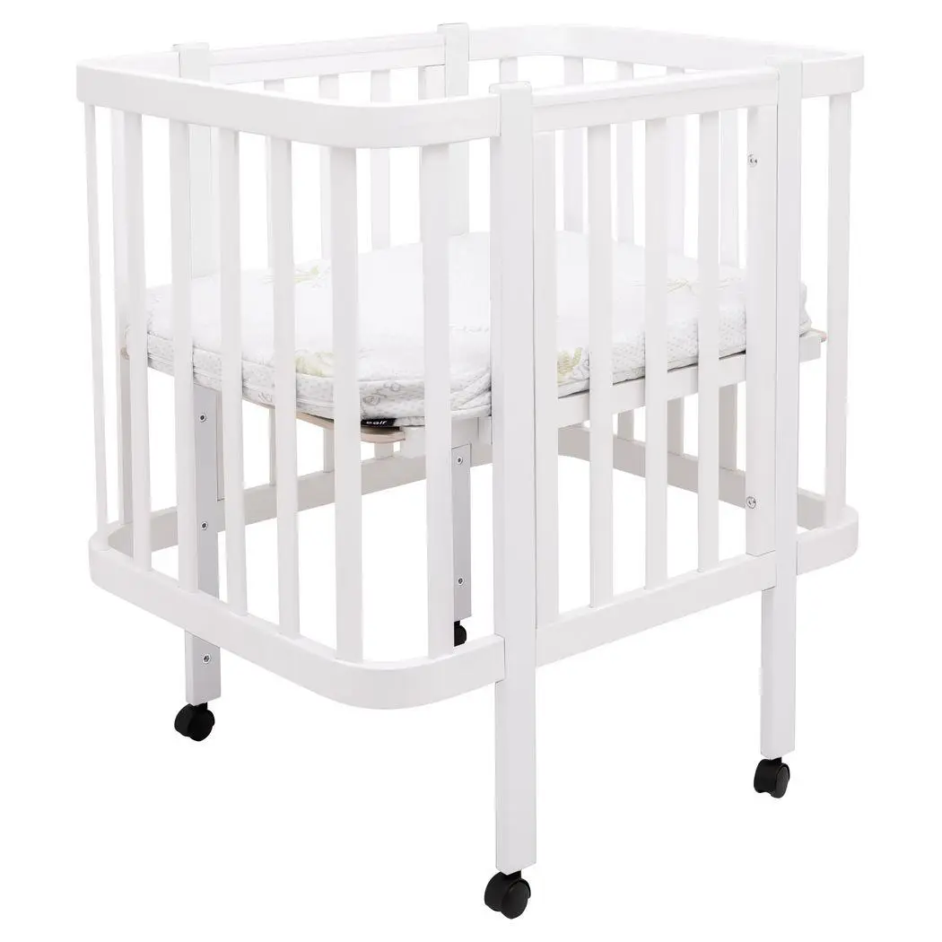 Дитяче ліжечко-трансформер Babyroom Місяць LU-1 білий