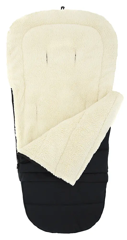 Зимовий конверт Babyroom Wool N-20 black