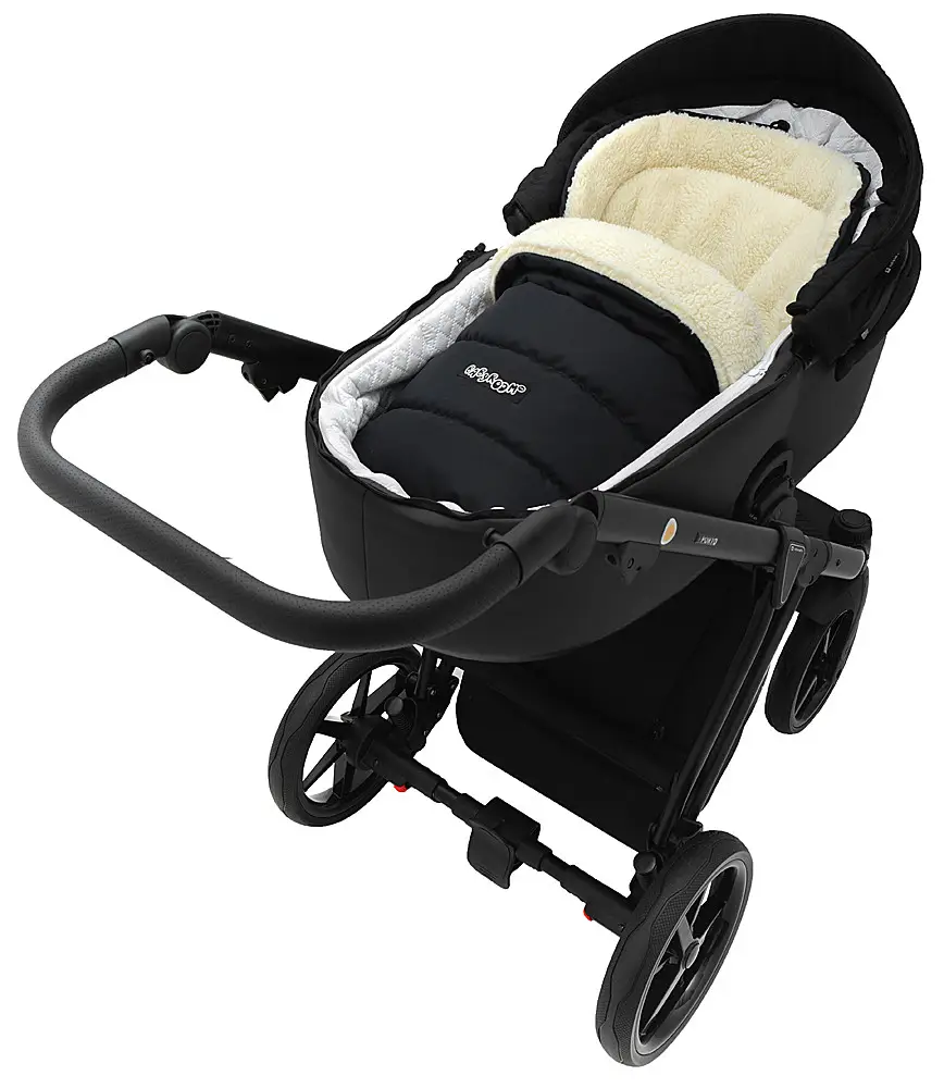 Зимовий конверт Babyroom Wool N-20 black