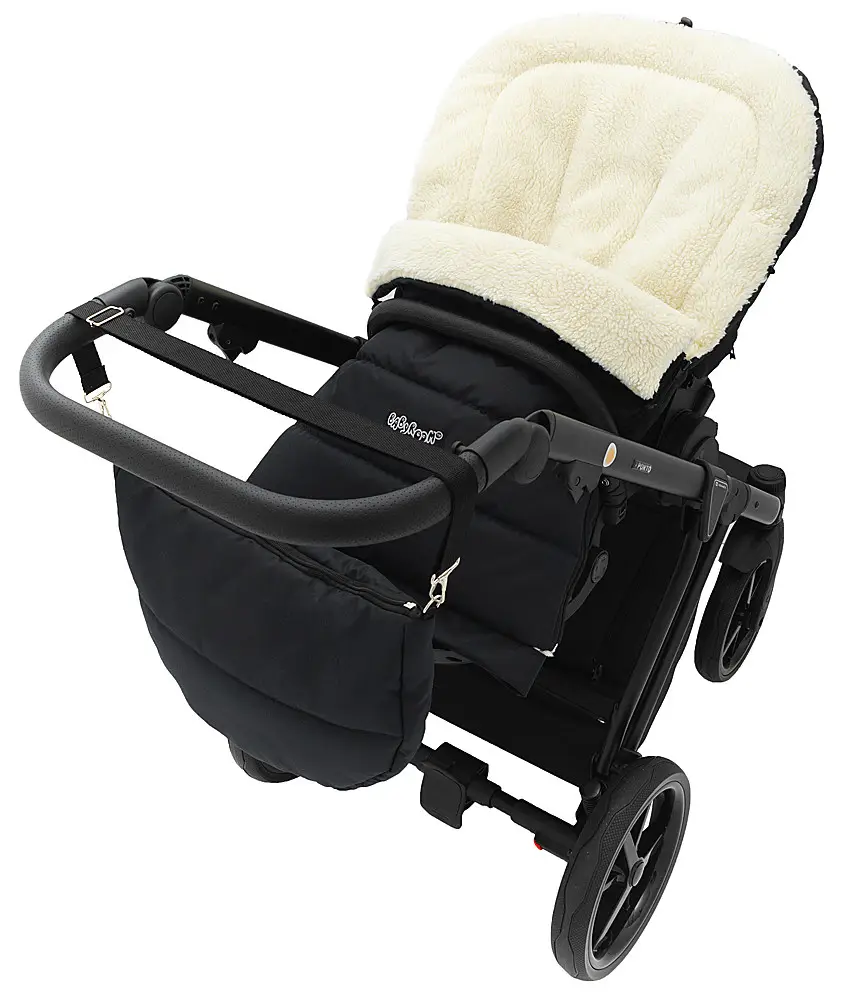 Зимовий конверт Babyroom Wool N-20 black