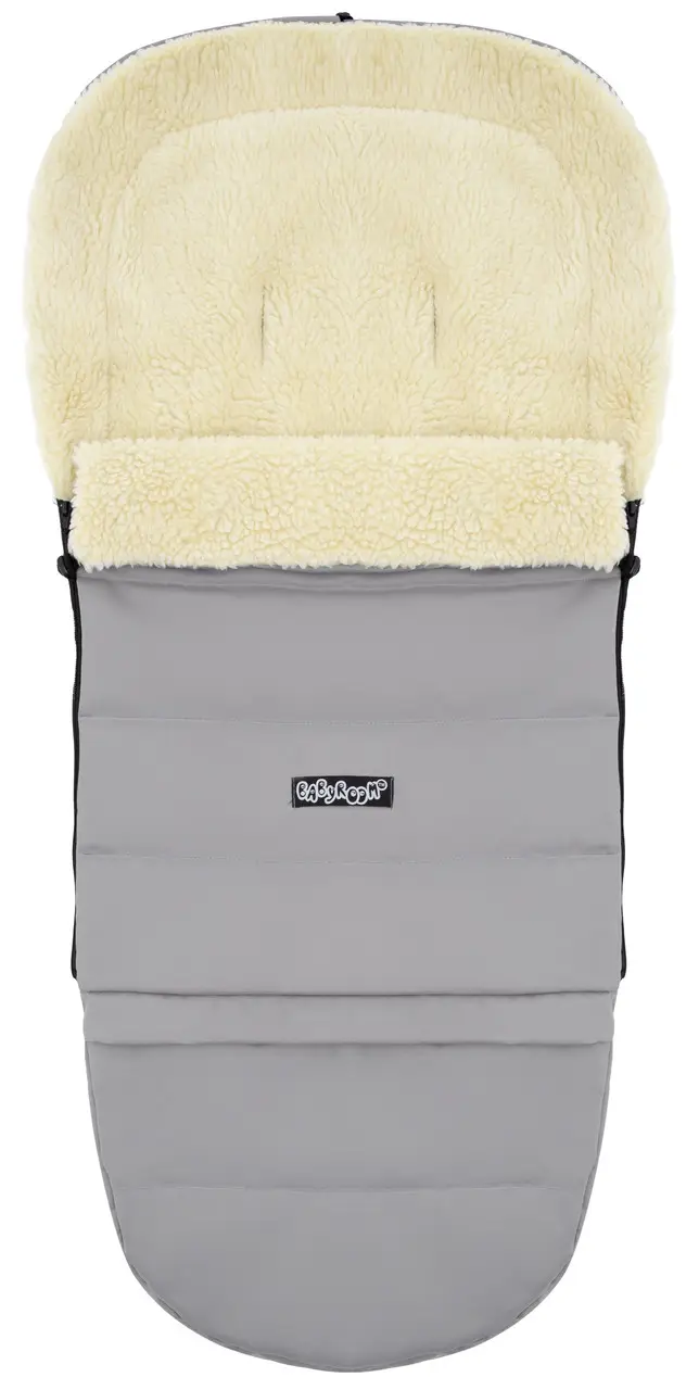 Зимний конверт Babyroom Wool N-20 grey