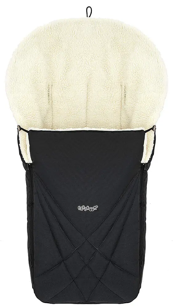Зимовий конверт Babyroom Wool N-8 black