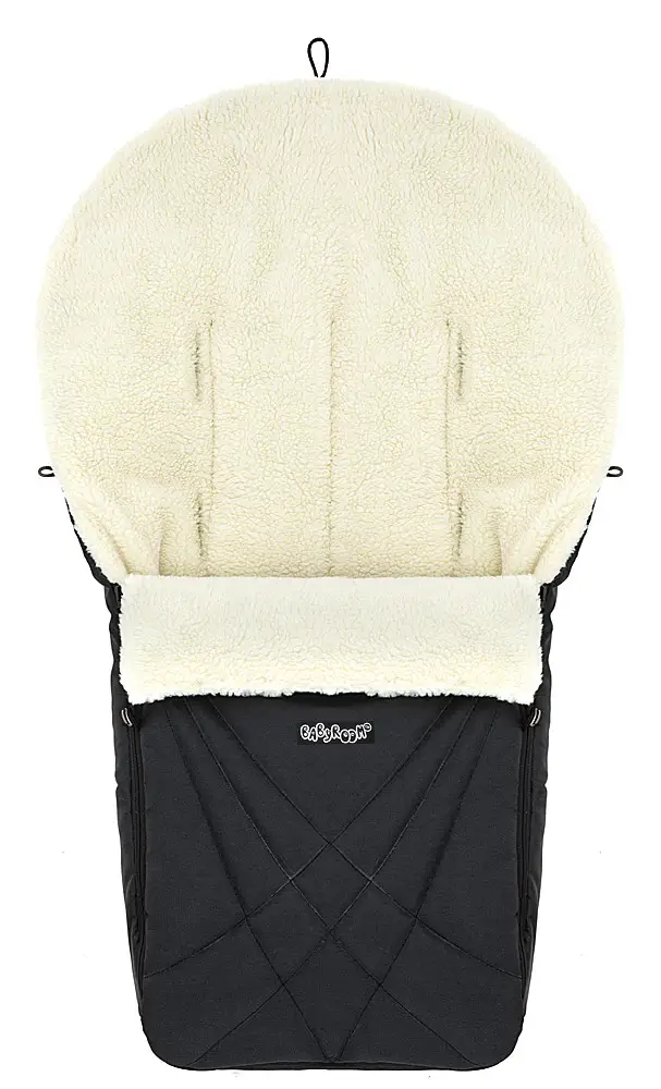Зимний конверт Babyroom Wool N-8 black