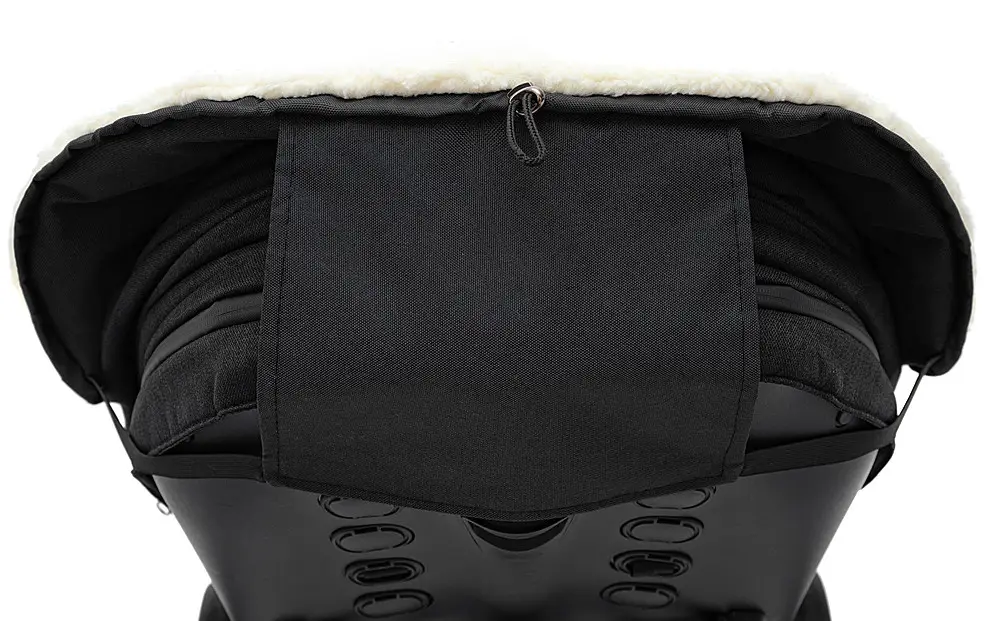 Зимовий конверт Babyroom Wool N-8 black