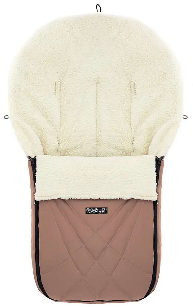 Зимний конверт Babyroom Wool N-8 cappuccino