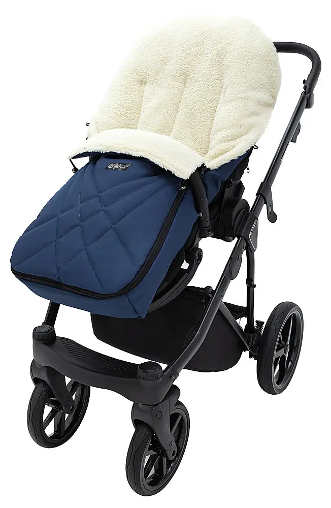 Зимовий конверт Babyroom Wool N-8 navy blue