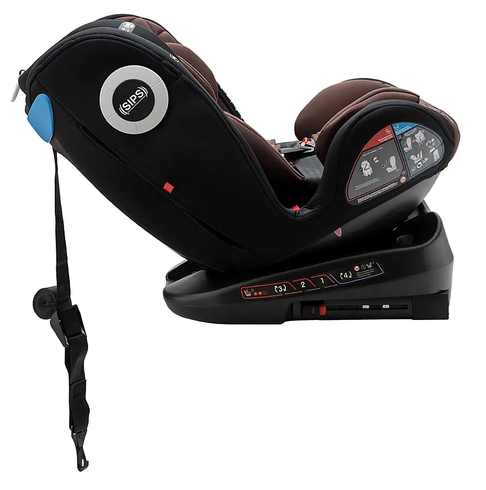Автокресло Bair i-Drive 360 Iso-fix CB-04 choco-black