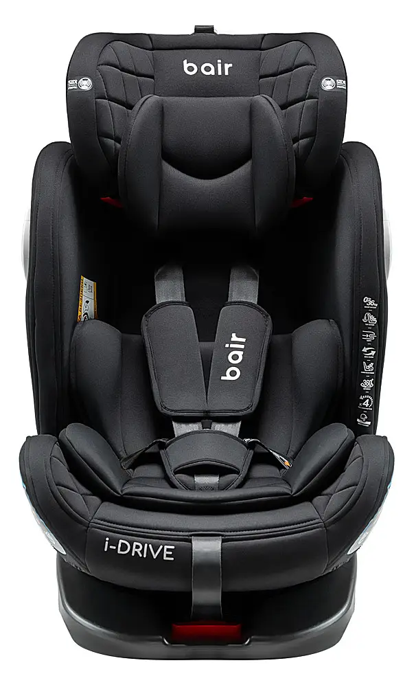 Автокрісло Bair i-Drive 360 Iso-fix TB-01 total black