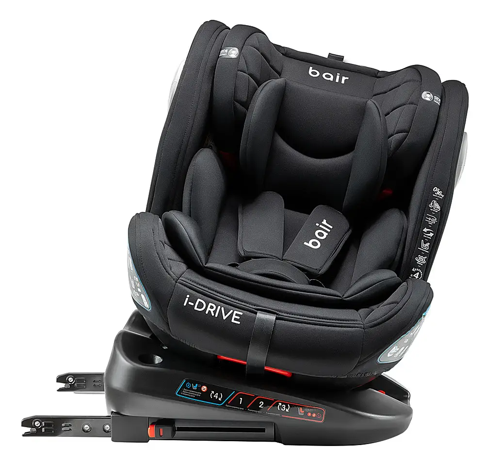 Автокрісло Bair i-Drive 360 Iso-fix TB-01 total black