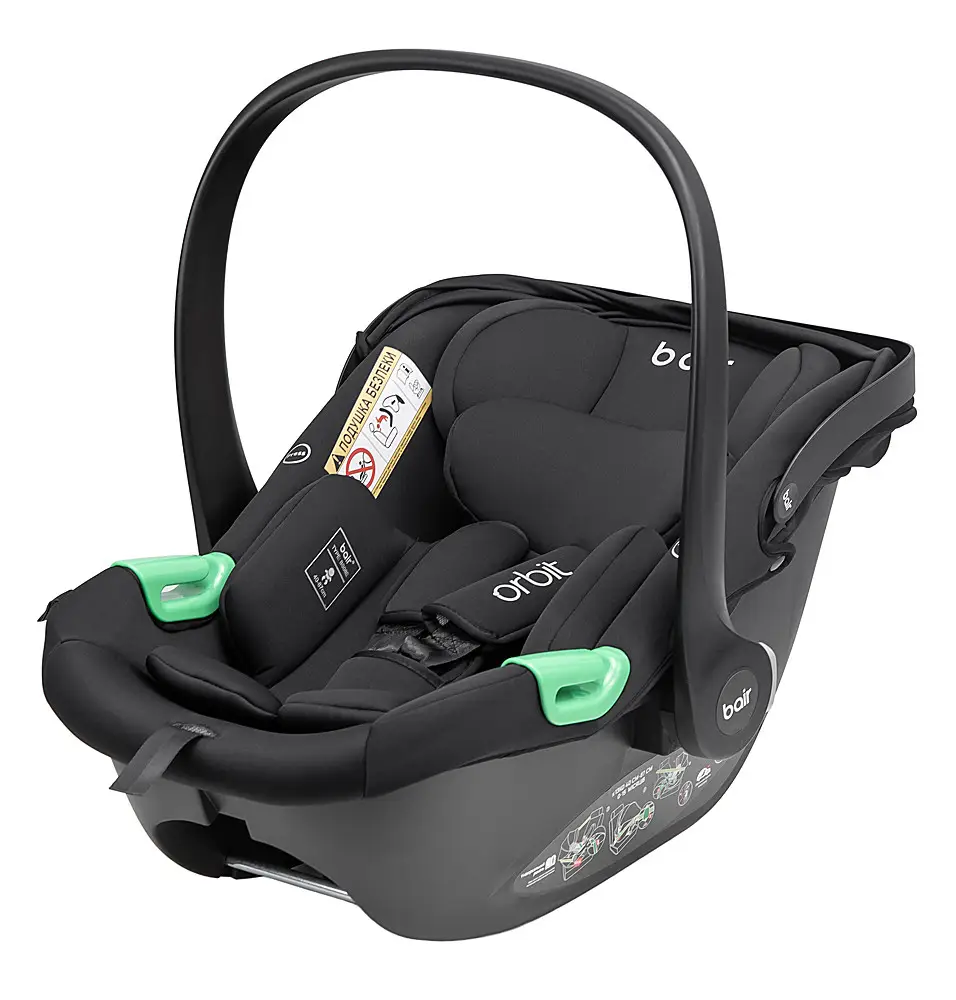 Автокрісло Bair Orbit with Base i-size Iso-fix ORB-01 total black