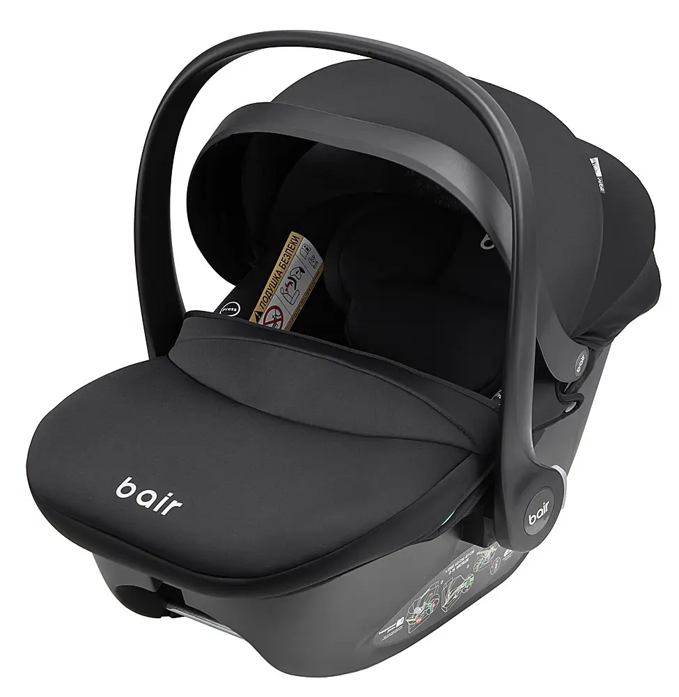 Автокрісло Bair Orbit with Base i-size Iso-fix ORB-01 total black