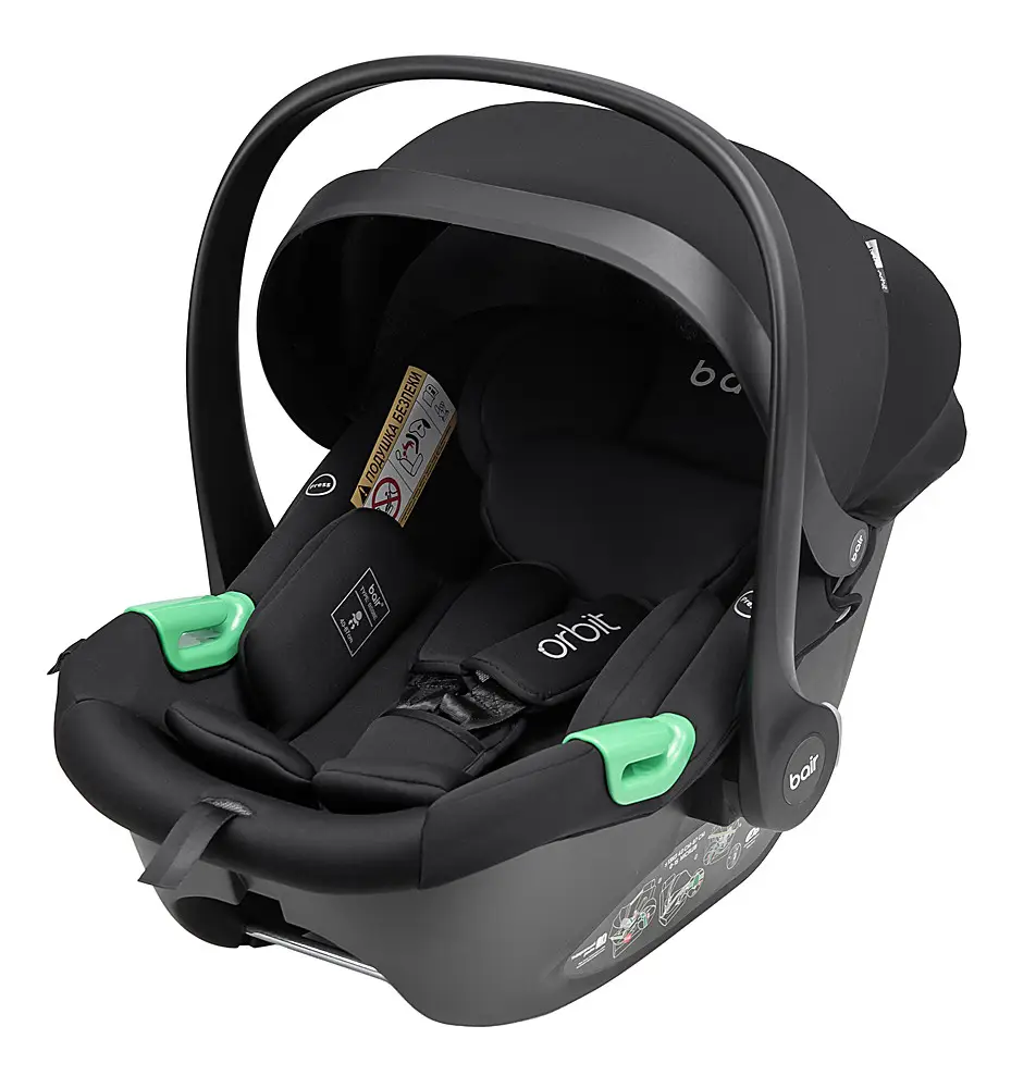Автокрісло Bair Orbit with Base i-size Iso-fix ORB-01 total black