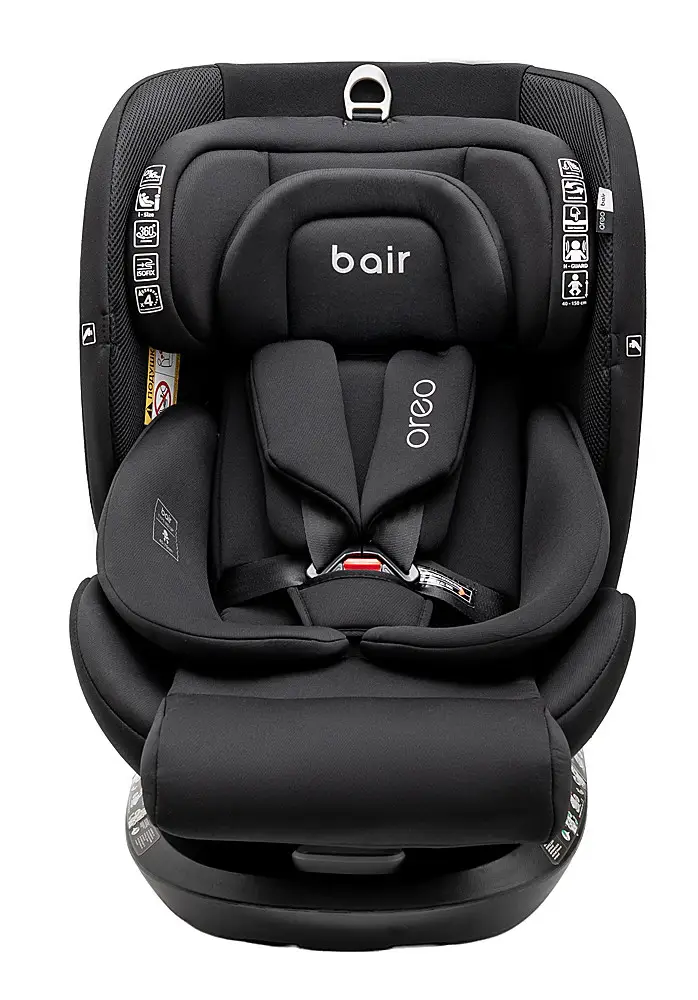 Автокрісло Bair Oreo 360 i-size Iso-fix BO-01 total black