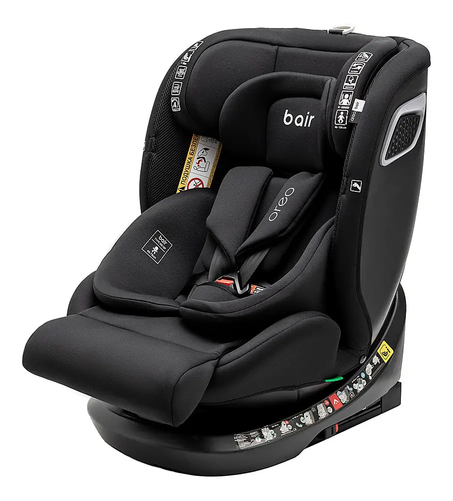 Автокресло Bair Oreo 360 i-size Iso-fix BO-01 total black