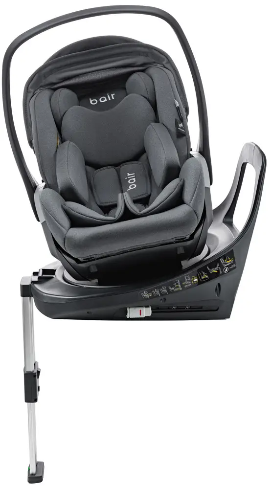 Автокрісло Bair Shuttle with Relax Base 360 i-size Iso-fix SRB-02 graphite midnight