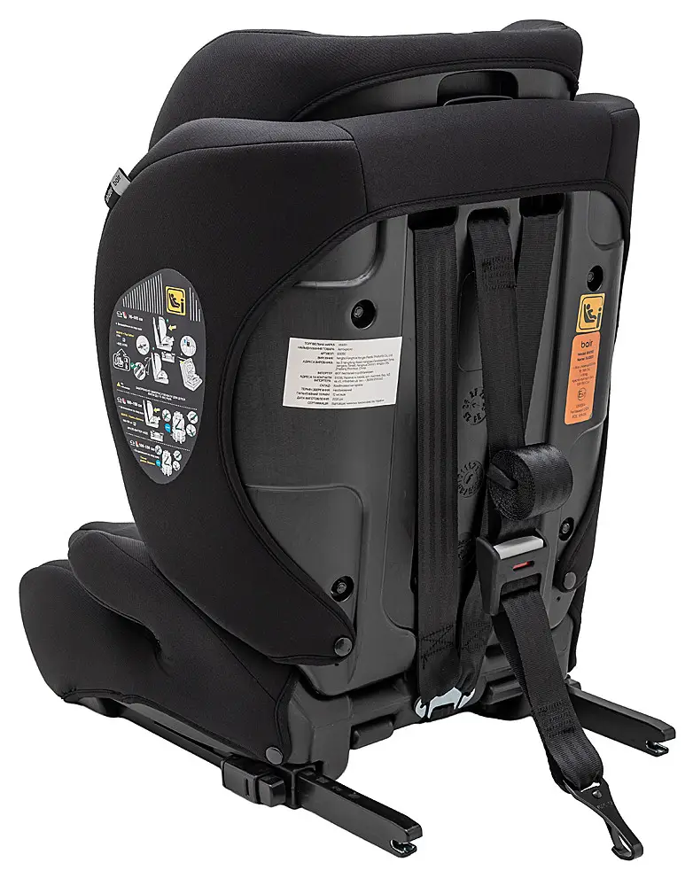 Автокресло Bair Slider i-size Iso-fix BS-01 total black
