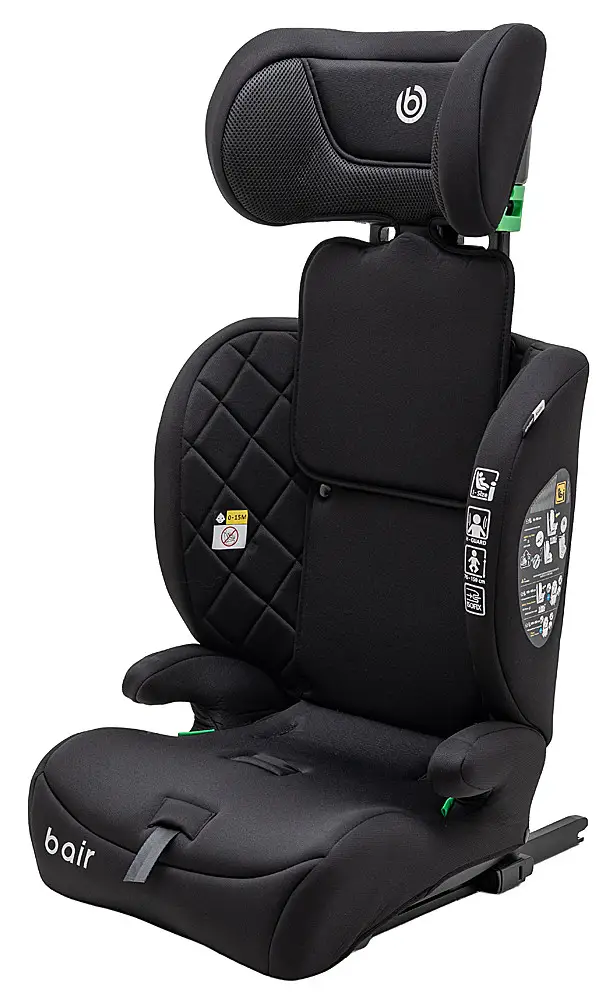 Автокресло Bair Slider i-size Iso-fix BS-01 total black
