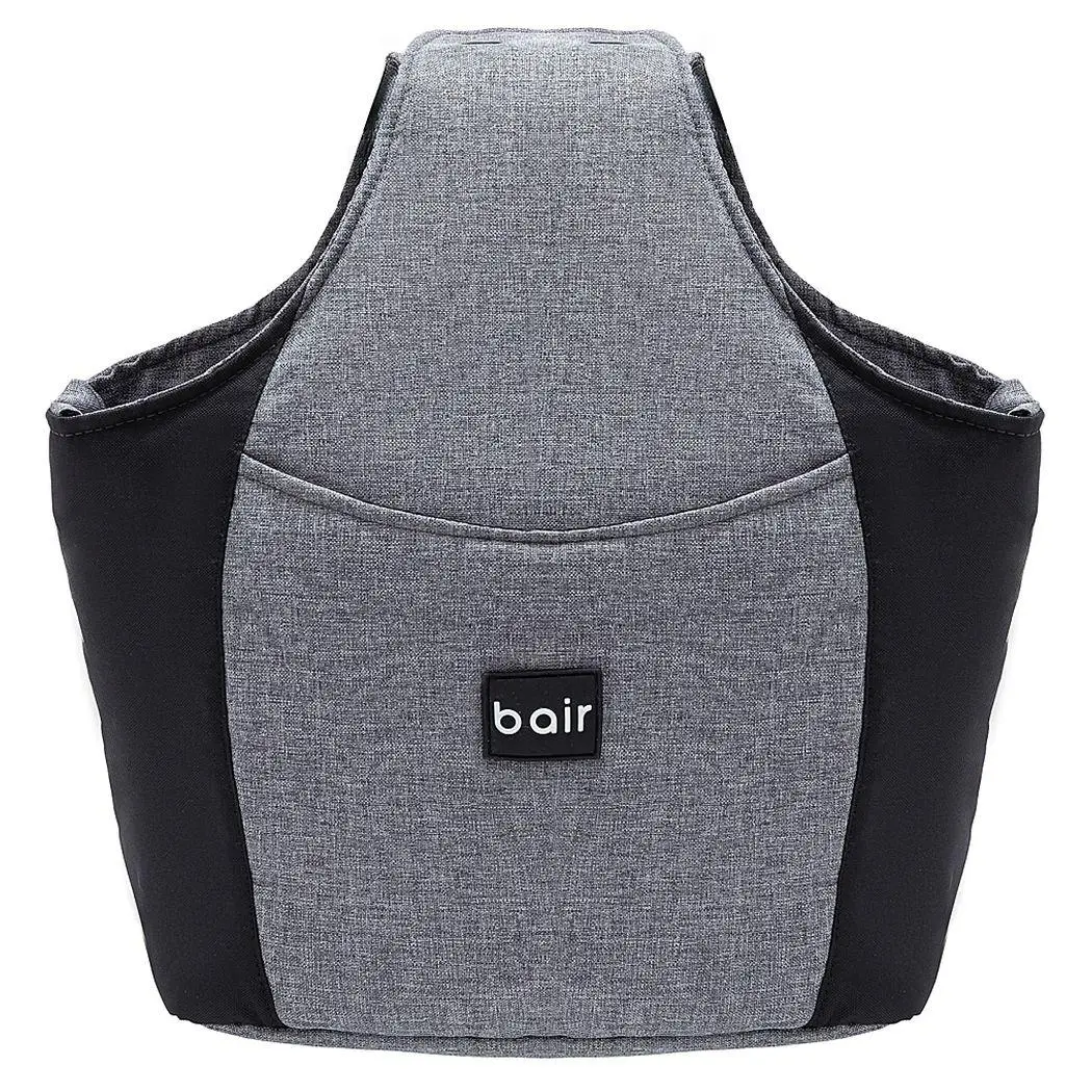 Коляска 2 в 1 для двойни Bair Sorento DUO BS-04 графит/черный