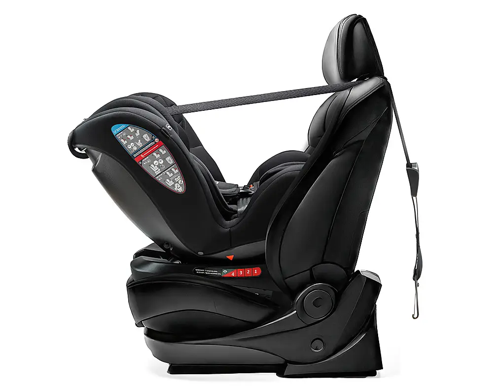 Автокрісло Bair Uno 360 i-size Iso-fix TB-01 total black