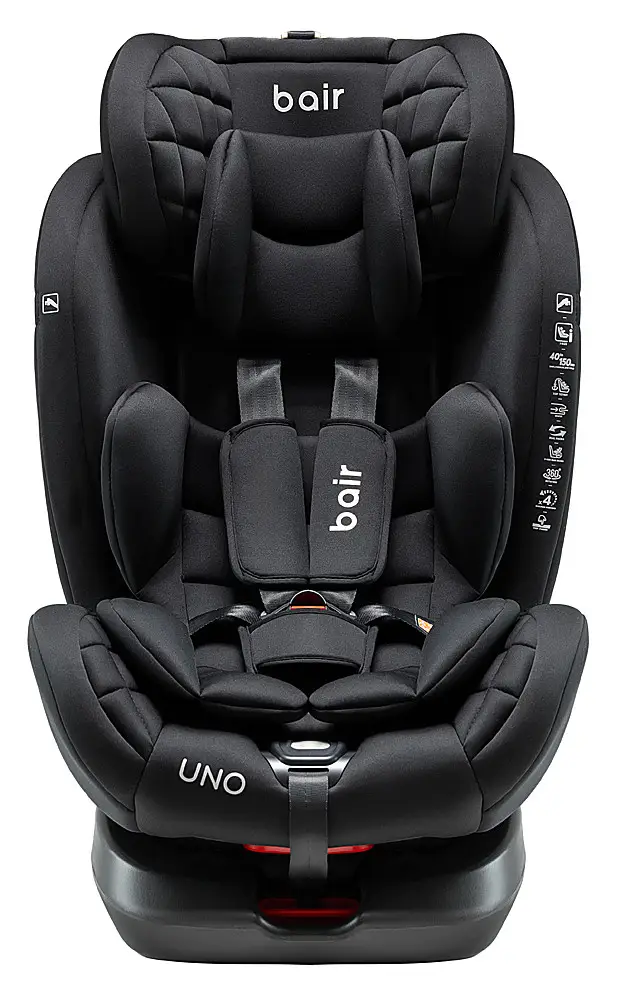 Автокрісло Bair Uno 360 i-size Iso-fix TB-01 total black