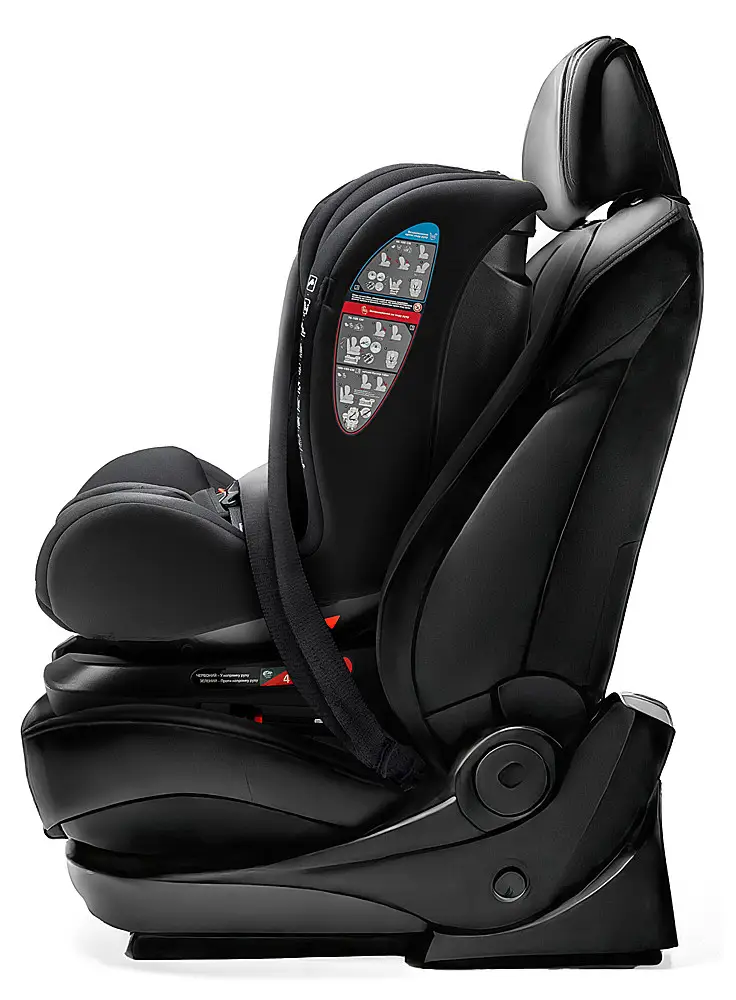 Автокрісло Bair Uno 360 i-size Iso-fix TB-01 total black