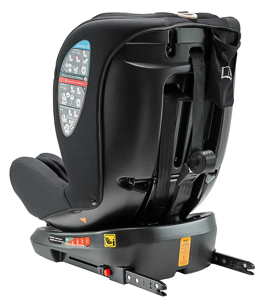 Автокрісло Bair Uno 360 i-size Iso-fix TB-01 total black