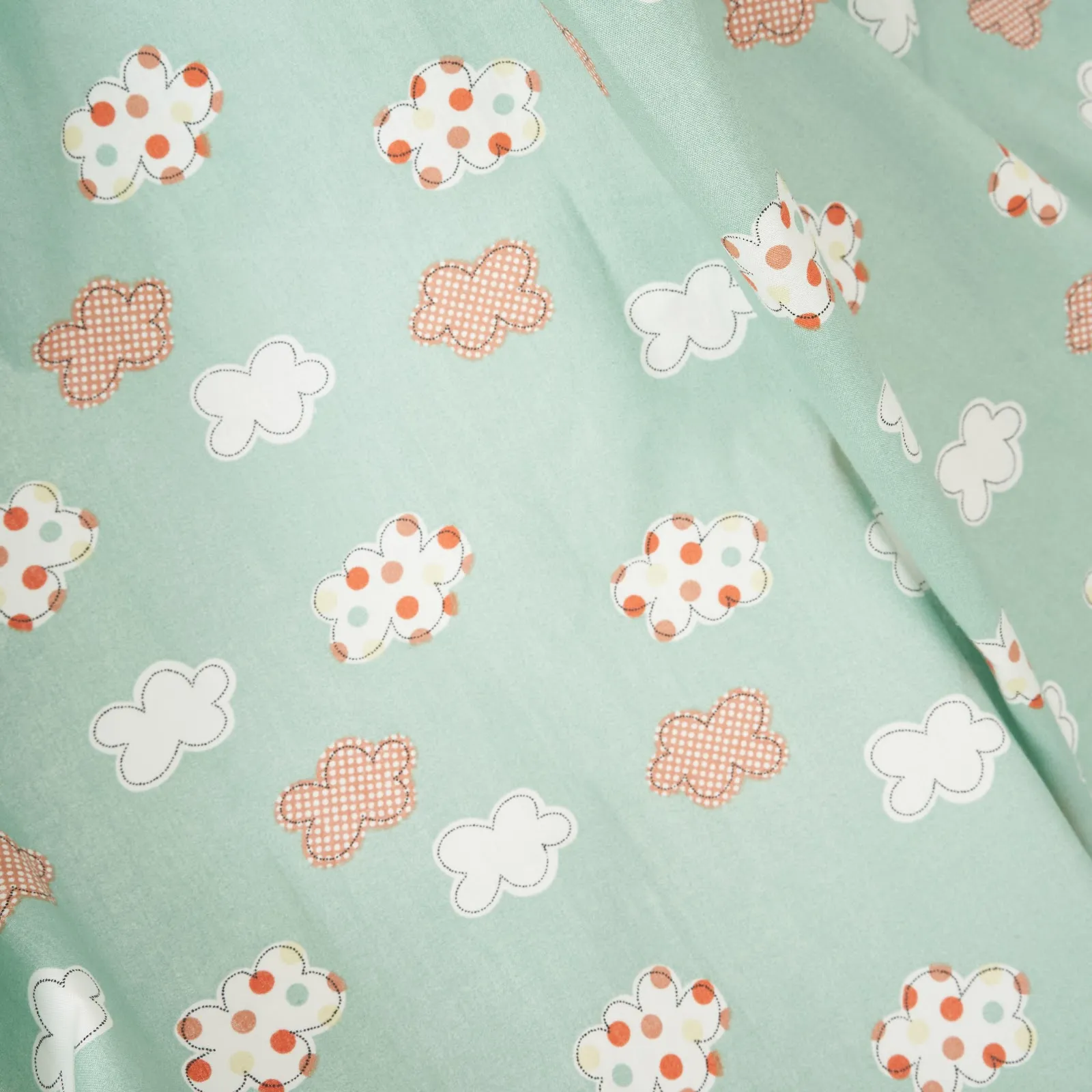 Балдахін - шатро Twins Cozy Dream поплін 1099-99TCD-14, Mint Cloud
