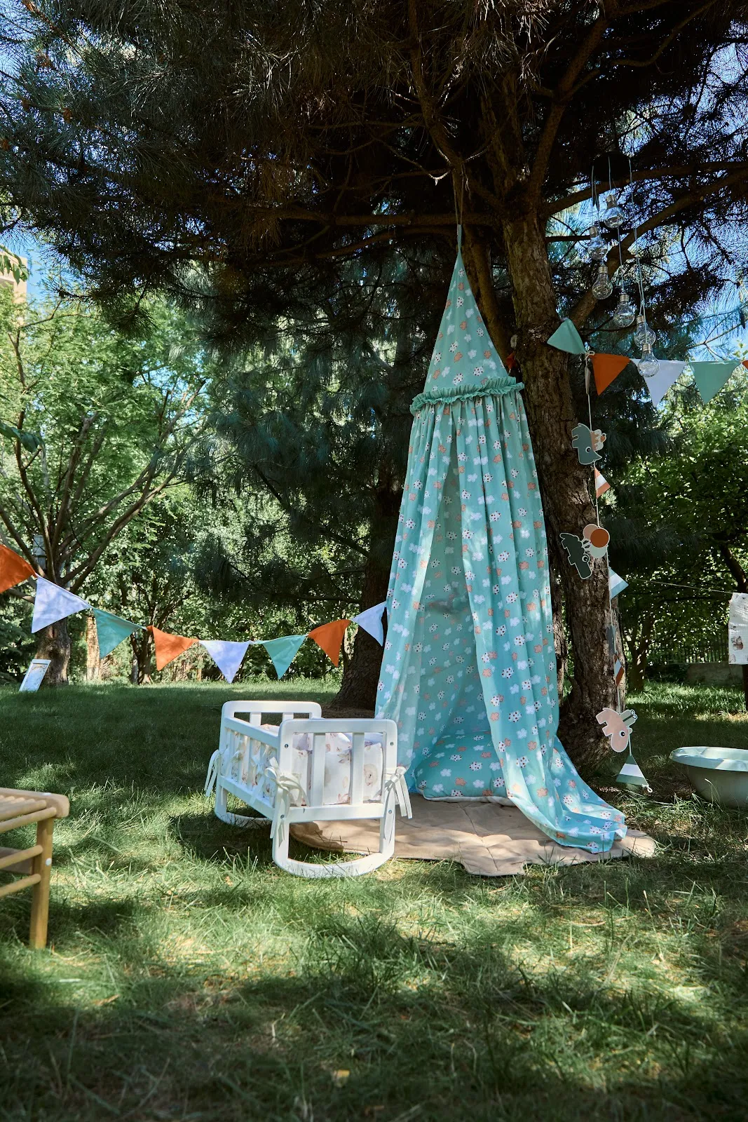Балдахін - шатро Twins Cozy Dream поплін 1099-99TCD-14, Mint Cloud