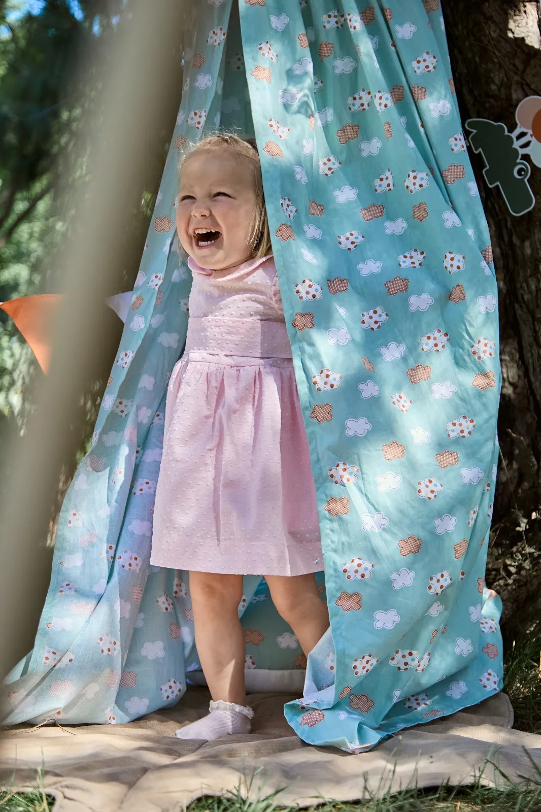 Балдахін - шатро Twins Cozy Dream поплін 1099-99TCD-14, Mint Cloud