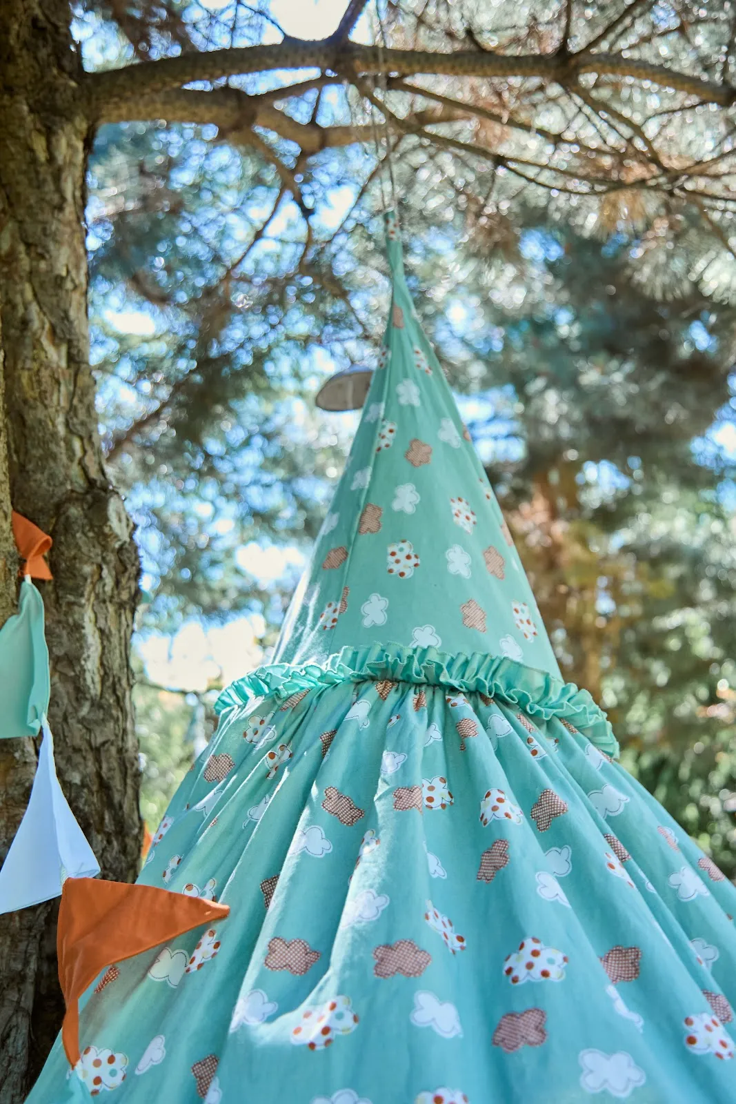 Балдахін - шатро Twins Cozy Dream поплін 1099-99TCD-14, Mint Cloud