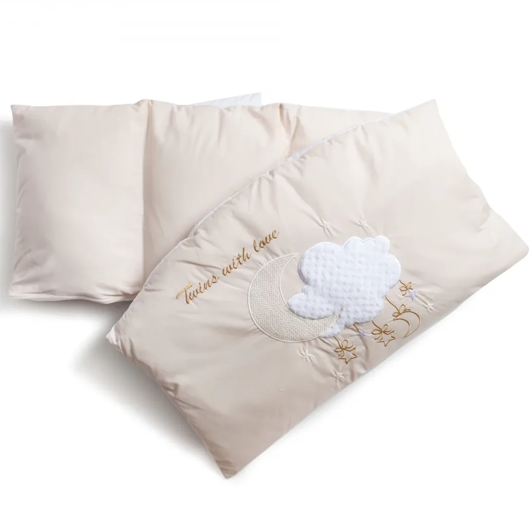 Бампер Babycentre & Twins Moonlight 2011-BTMO-02, beige