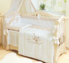 Бампер Twins Evo Лето сатин/аппликация 2073-A-015, white/beige