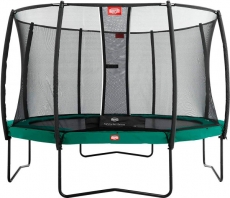 Батут Berg Champion Regular 330 Green + защитная сетка Deluxe