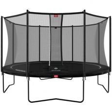 Батут Berg Favorit Regular 430 Black + захисна сітка Comfort