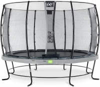 Батут с сеткой Exit Elegant 3660 мм grey