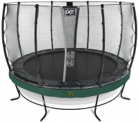 Батут з сіткою Exit Elegant Premium 427cm green