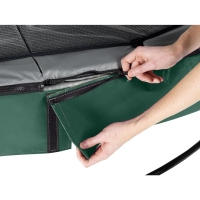 Батут з сіткою Exit Elegant Premium 427cm green