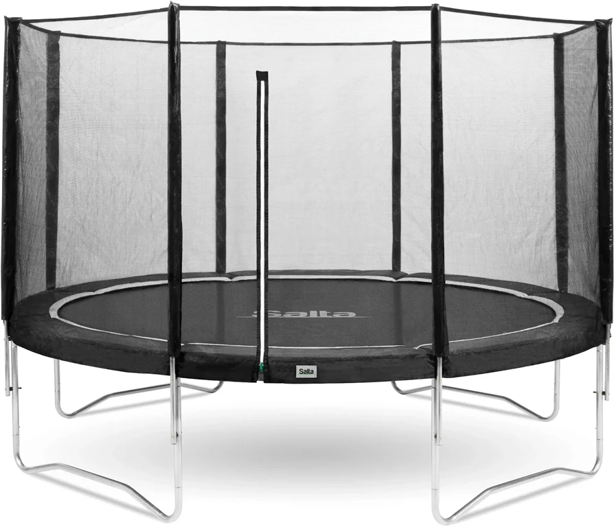 Батут с защитной сеткой Salta Combo 427 см Black
