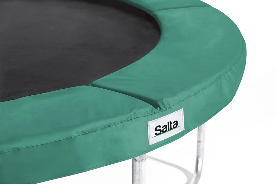 Батут с защитной сеткой Salta Combo 427 см Green