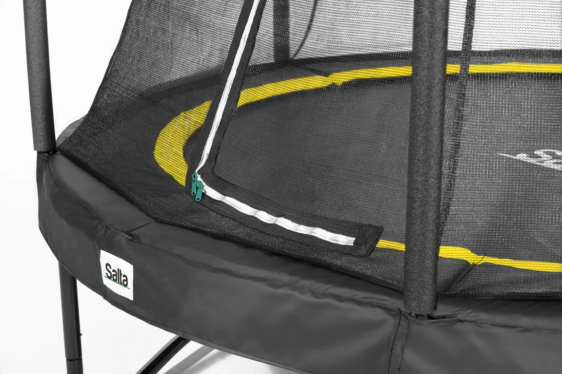 Батут с защитной сеткой Salta Comfort Edition 396 см Black