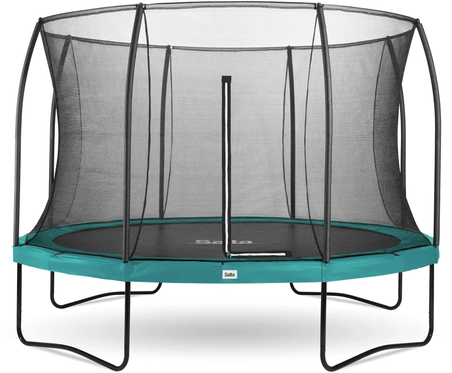 Батут с защитной сеткой Salta Comfort Edition 396 см Green