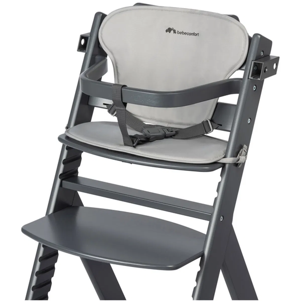 Стульчик для кормления с вкладышем BebeConfort Timba Mineral Graphite
