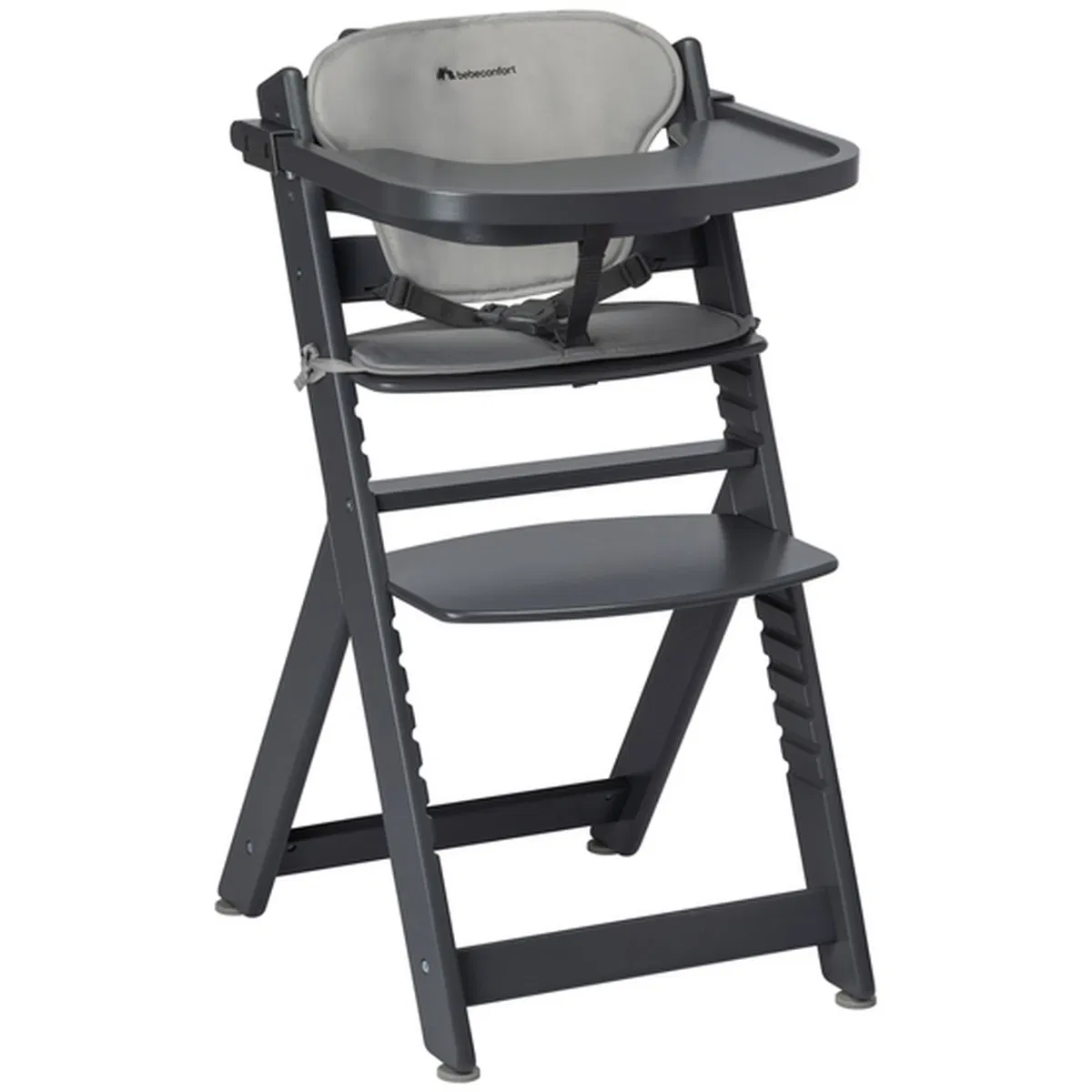 Стульчик для кормления с вкладышем BebeConfort Timba Mineral Graphite